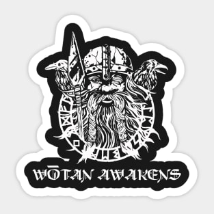 Wōtan Awakens Sticker